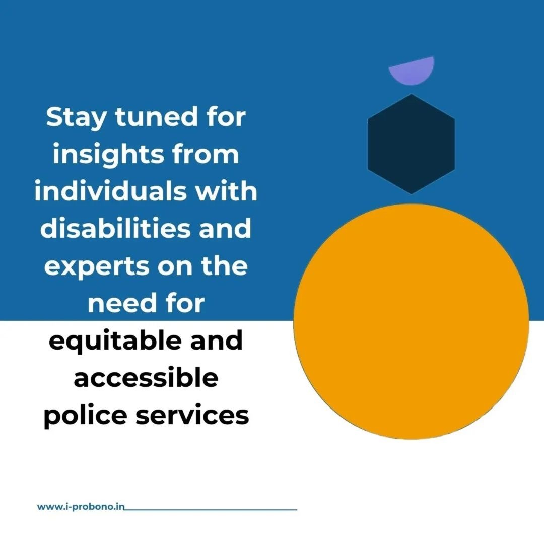 The second will involve experts discussing the key challenges and potential solutions in the intersection of the criminal justice system and disability justice. The consultation is scheduled for September 28th, 2024, at India International Centre, New Delhi. 5/ #InclusivePolicing