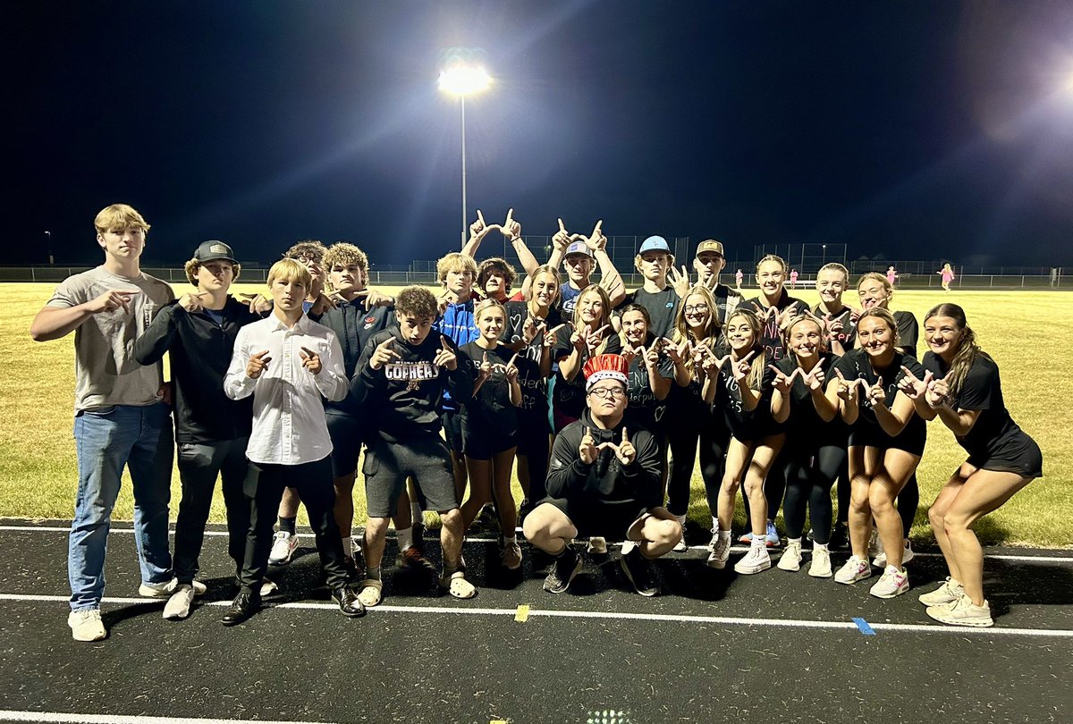 USCactivities's tweet photo. Fun night in Rebel Country as we kick off HOCO 2024. 

Congrats to Queen Brylee and King Jonathan! 

Shout out to the Senior Class who won the Powder Puff Football game 22-6 over the Juniors! 

Let’s make it a great week, Rebs. 

#prideUSC https://t.co/xKvyub2mfE