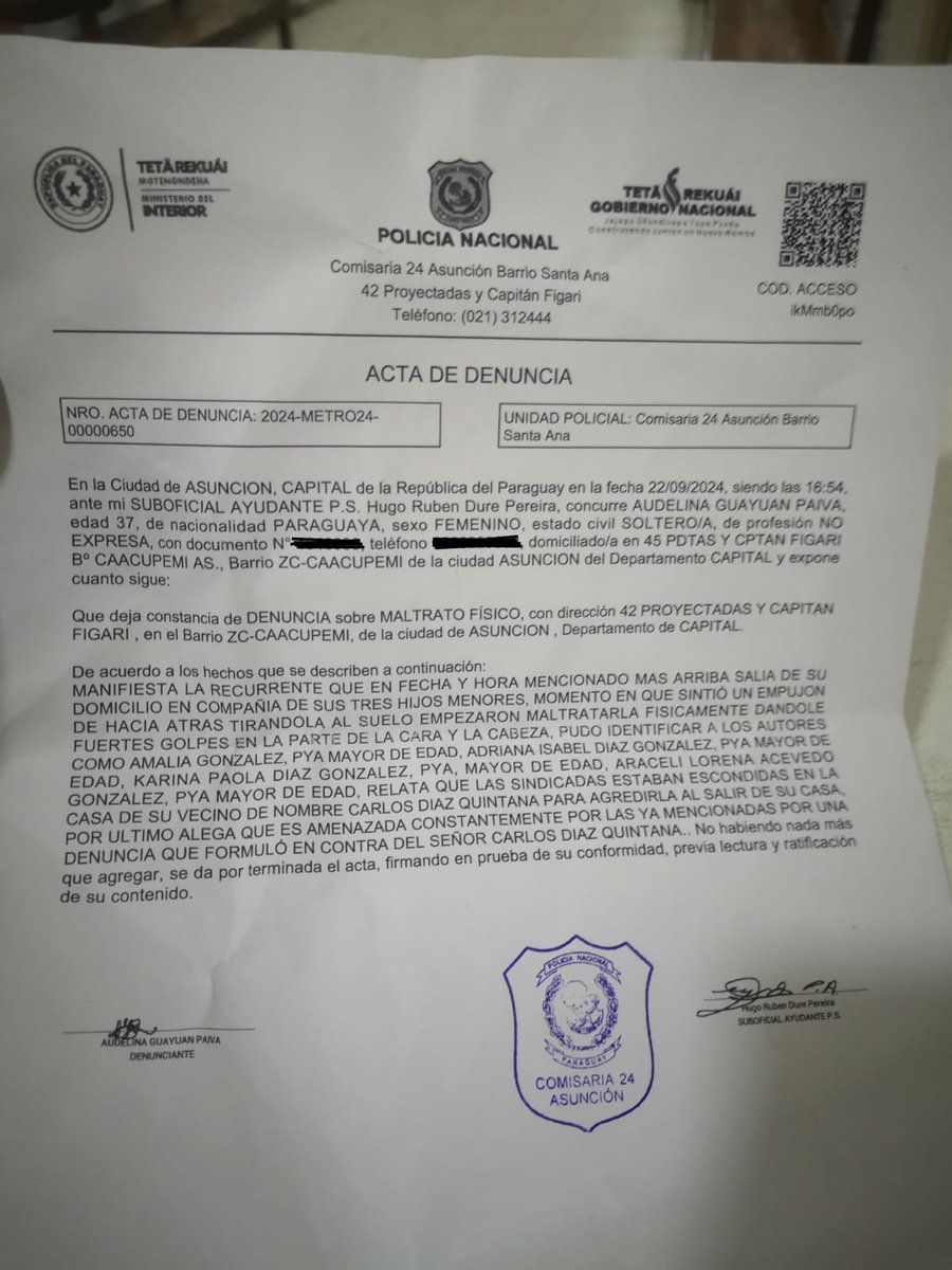 Una mujer fue brutalmente atacada por varias personas, como represalia por haber denunciado al abuelo paterno de su hija (una menor de 15 años) por abuso sexual. <a href="/patriciavargasq/">Patricia Vargas</a> <a href="/diegomarini/">Diego Marini</a> <a href="/Estelaruizdiaz/">Estela Ruiz Diaz</a> <a href="/azulabeja/">Yenyffer Caballero</a> <a href="/menchibarriocan/">mercedes barriocanal</a> <a href="/aleperaltamerlo/">Alejandra Peralta Merlo</a>