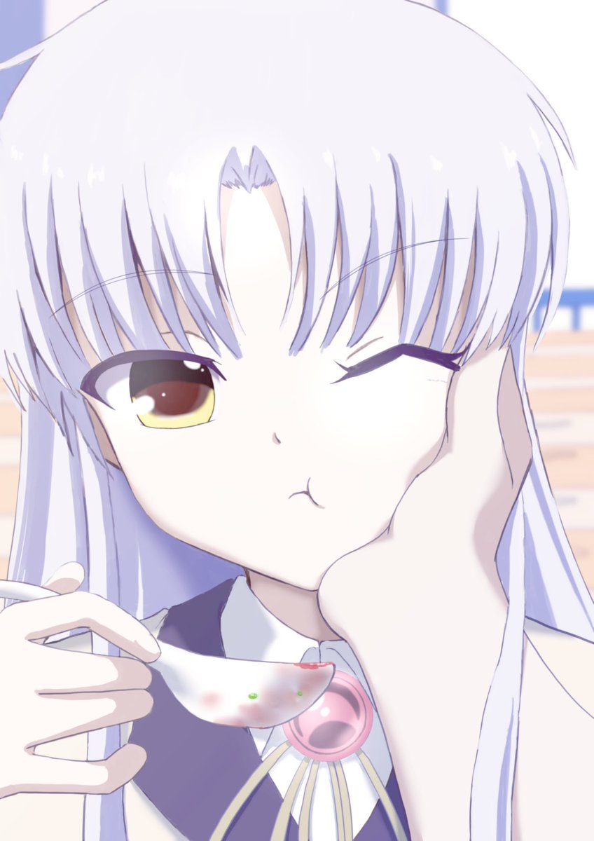 KJrl50OgipLhgid's tweet photo. ほっぺむにっ！

#Angel Beats!
#立華かなで
#天使 
#イラスト https://t.co/mFFrtIzg0Y