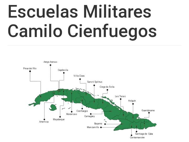 Las Escuelas Militares Camilo Cienfuegos (EMCC) surgieron en #Cuba el 23/9/ 1966, con el propósito de contribuir a la educación de los hijos de los mártires y combatientes del Ejército Rebelde, idea concebida por el General de Ejército Raúl Castro Ruz.