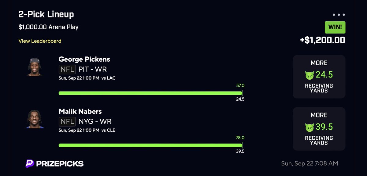 PapaPickzz's tweet image. Tried Telling You Folks 💕… Drop Those Cashapp’s Blessing Someone With All The Earnings 💰

Papa’s Discord: discord.gg/papapickz-1042…

#nflprizepicks #prizepicks