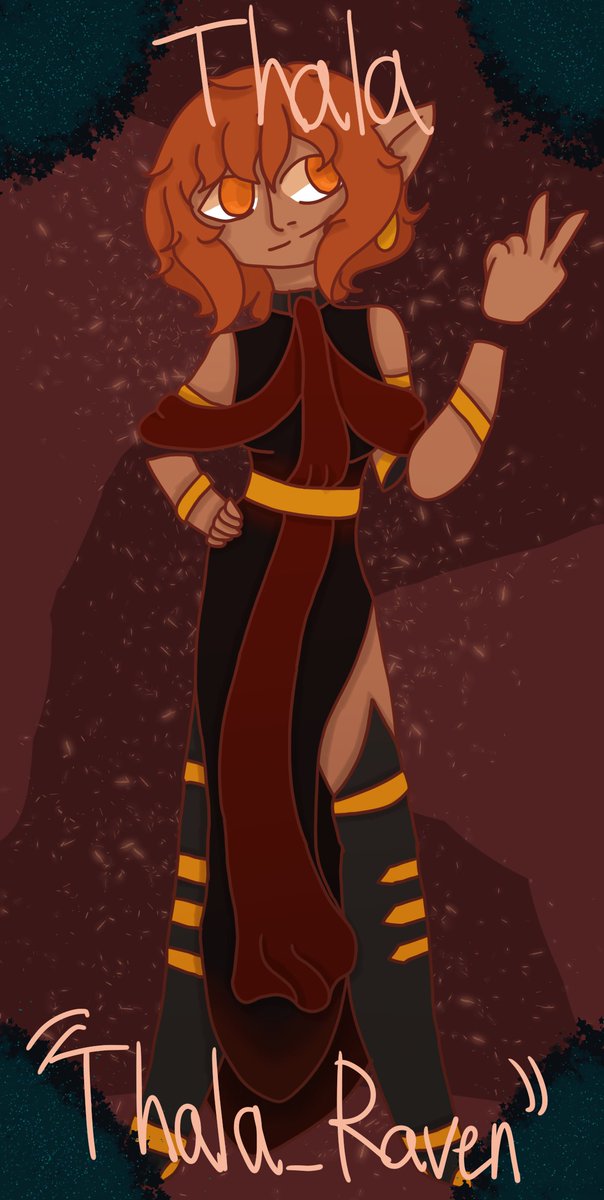 GalacticTrxgedy's tweet photo. another refuge from the nether! welcome in Thala - played by @Raven_Thala - a blazian making her way into the world! she will be waiting for her heart to return.

catch her streams over at https://t.co/BY9OiIBznT! https://t.co/zXDUOCJgwx