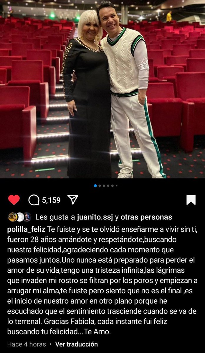 Que se lleven a todos los infieles y que le devuelvan al amor de su vida a polilla 😭.