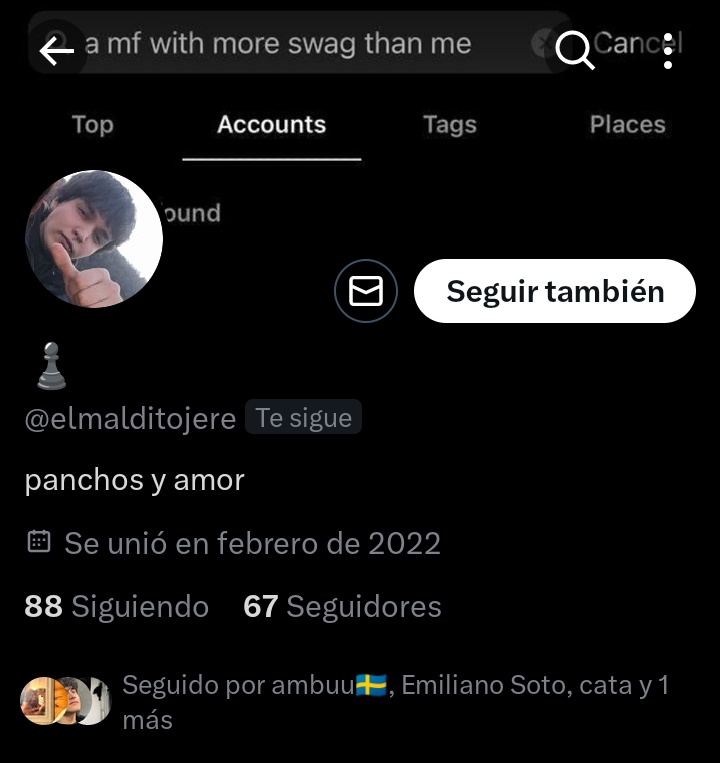 Abbicita_'s tweet photo. @elmalditojere Si totalmente un saludo a mi fan https://t.co/TWmhSV7wRz