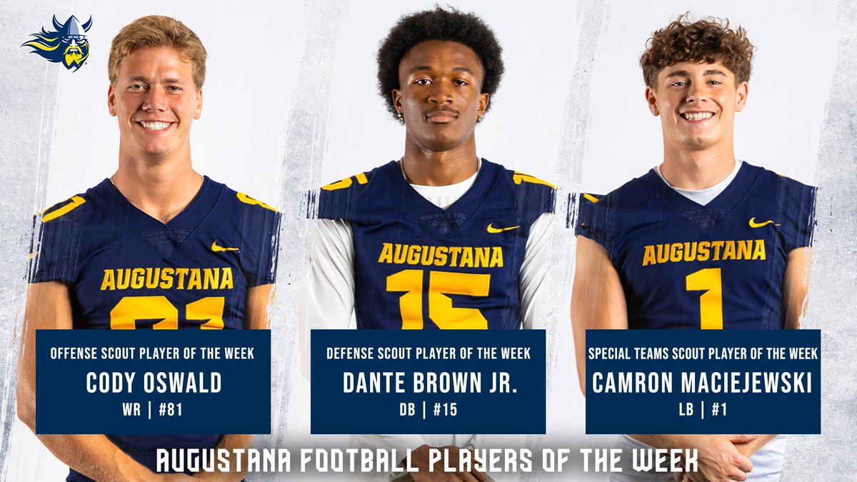 Congratulations to our Scout Players of the Week for Week Two⚔️

🟡 <a href="/Cody_oz23/">Cody Oswald</a>
🟡 <a href="/DanteBrown24/">Dante Brown🏝️</a>
🟡 <a href="/CamronMac1/">Camron Maciejewski</a>

#BeTheRock ⚔️ #BuildingChampions