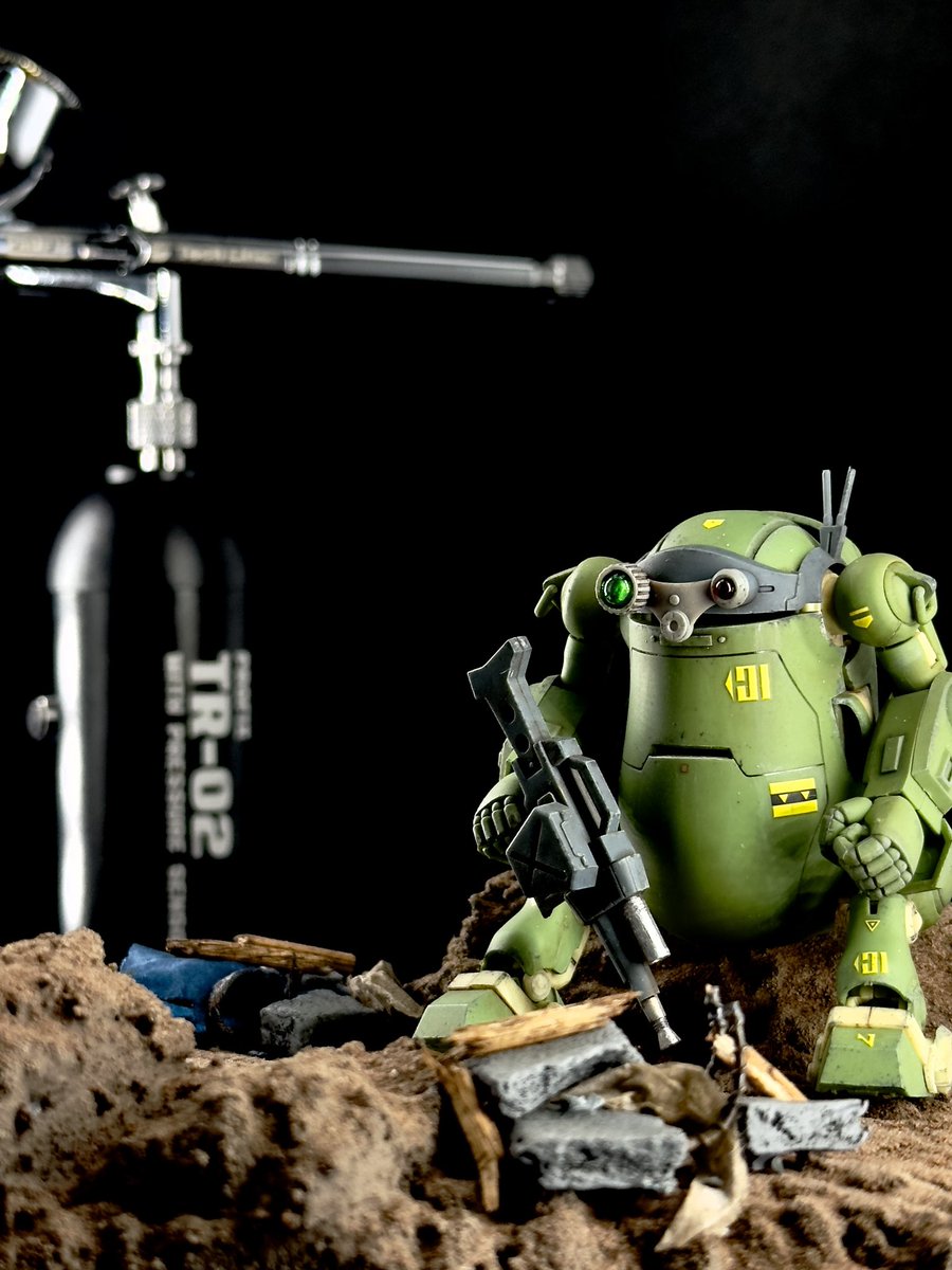 golilahead's tweet image. おはようございます🦍🍌

RAYWOOD【TR-02 PRO】を使った

メカトロウィーゴ ボトムズコラボ
すこーぷどっぐ完成しました‼️

#PROFIX
#モデリズム
#RAYWOODer
#ハセガワは良いぞ 
#背景にPROFIXやDULOが写り込むとRTされるときいて