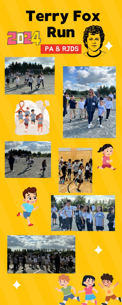 On September 20, PA students participated in the Terry Fox Run, honouring his incredible legacy and raising funds for cancer research. A day of running, unity, and hope as we remember the power of perseverance! 💪🌟 #TerryFoxRun #CancerResearch #Hope #Community