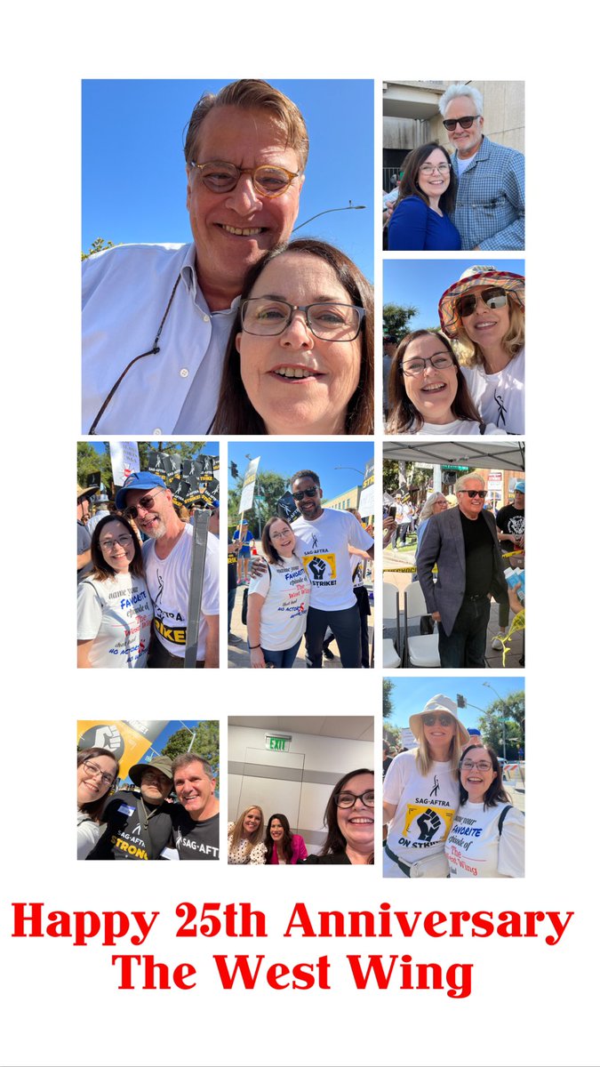 debraae's tweet photo. Thank you #AaronSorkin #MartinSheen #JohnSpencer  @AllisonBJanney @BradleyWhitford @Richard_Schiff @NellyMoloney @DuleHill @JoshMalina @maffyfitz @marycmccormack @itskimwebster @PJSActor @WilliamDuffyACT &amp; all involved in bringing #TheWestWing into my life ❤️ #25yearanniversary https://t.co/uuOrp8cX3P