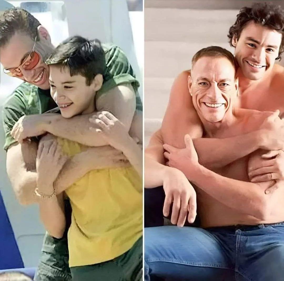 uncafeconchris's tweet photo. #CafeNews: 👉📸✨ ¡Van Damme y su hijo Kristopher juntos, derrochando estilo y energía! 💪💥 Un legado de acción que sigue con fuerza. ¡Nos encanta ver esta dupla! 🔥♥️

#UnCafeConChris ☕: ¿Qué opinas de este dúo? 💬👇
#VanDamme #KristopherVanVarenberg #ActionLegends #PadreEHijo https://t.co/sStBh4s6gU