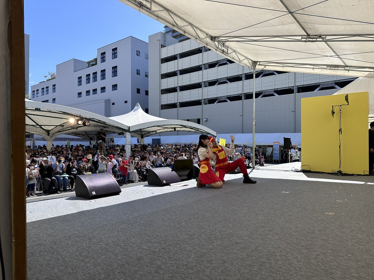 takeshi_tsuruno's tweet image. 岡山 快晴☀️

#Rフェス2024 2日目もめちゃくちゃ盛り上がってます✨

#チャギントン
