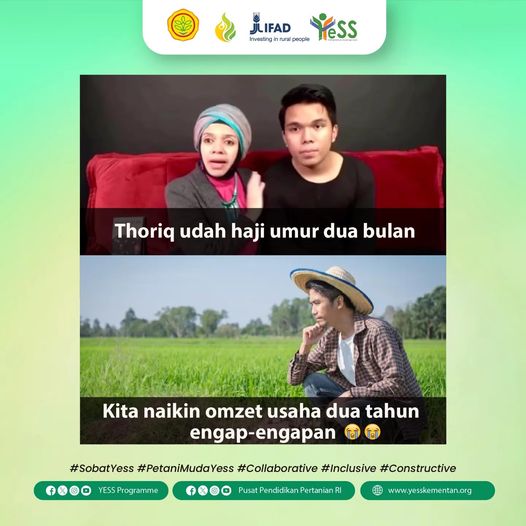 yessprogramme's tweet photo. Mereka lihat hidupnya kita udah mapan, padahal dikepala banyak pikiran π
#YESSProgramme #BPPSDMP #Pusdiktan #Kementan #Ifad #PetaniMudaYESS https://t.co/ZMAaa32Noy