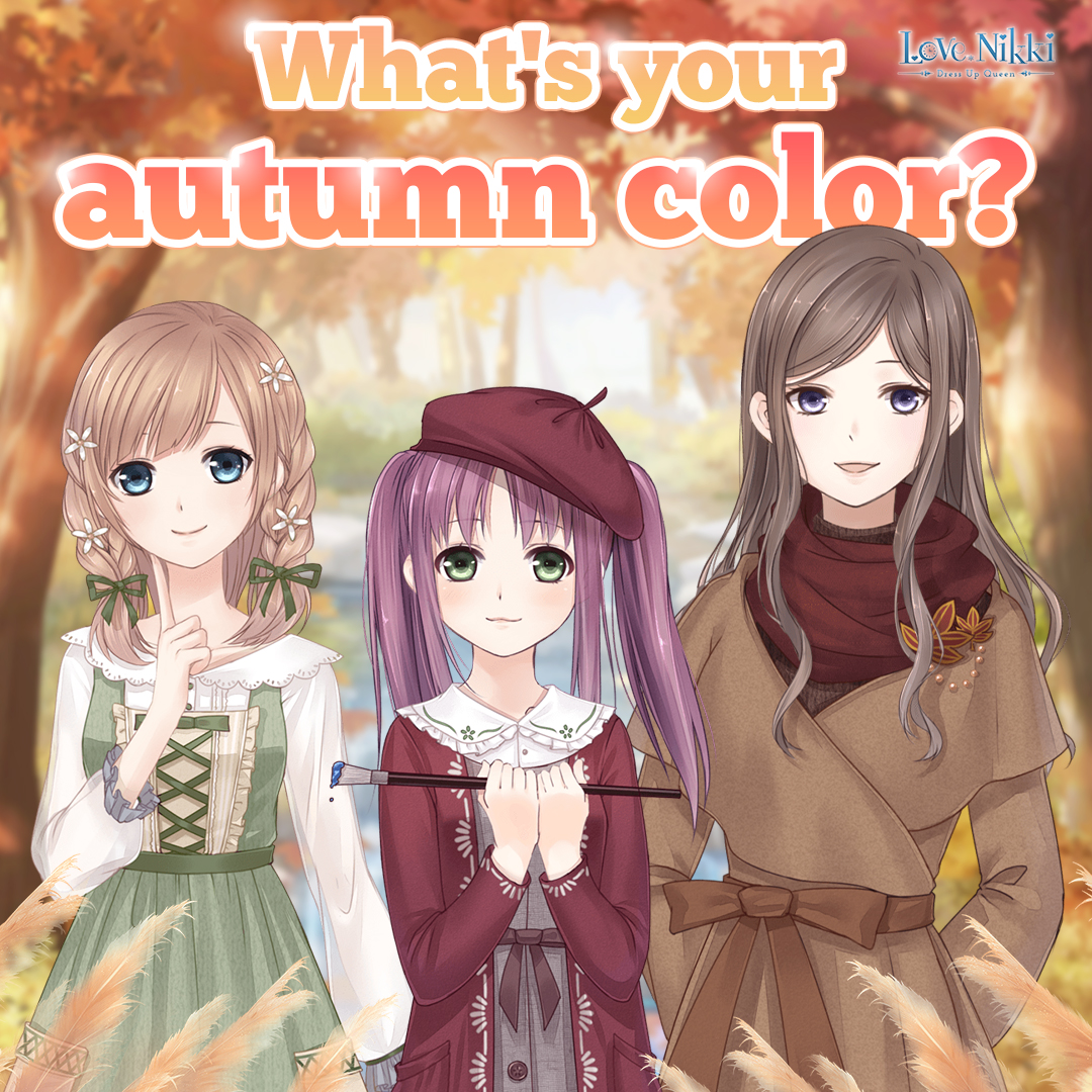 lovenikkimobile's tweet photo. 🎊Community Event: Vulpine Gift I
Stylists, what's your go-to Autumn fashion color? 
When we hit 300 comments on social media, you will receive [Sweet Invitation] parts in Mailbox. 
In-game rewards will be sent between 10.01 - 10.05 if we reach the goal. Let’s make it happen! https://t.co/AA2esSeIJH