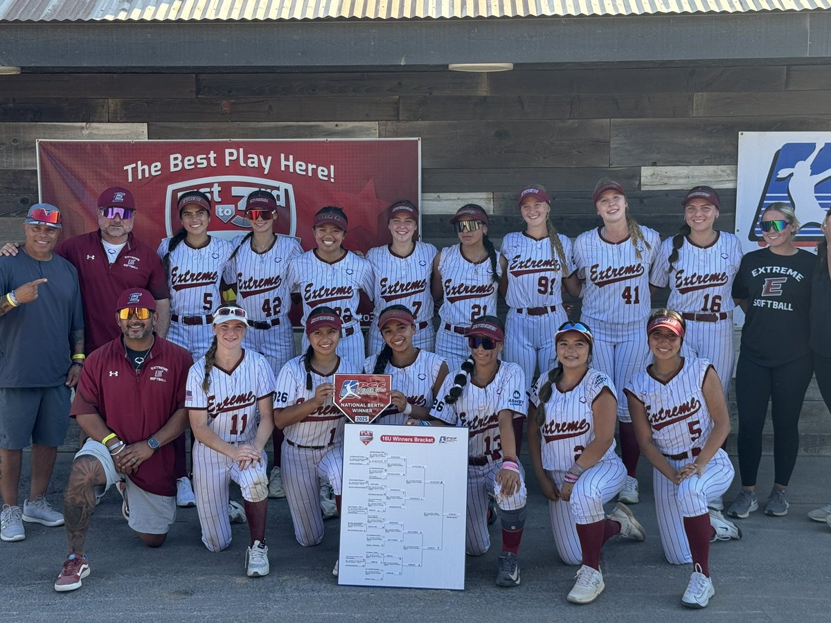 PGF premier berth secured.  Our pitching staff was locked in going 4-0 with 44 K's, while only allowing 5 hits, 0 earned runs, and an 0.062 batting average against.  That plus great run support and we got the job done.