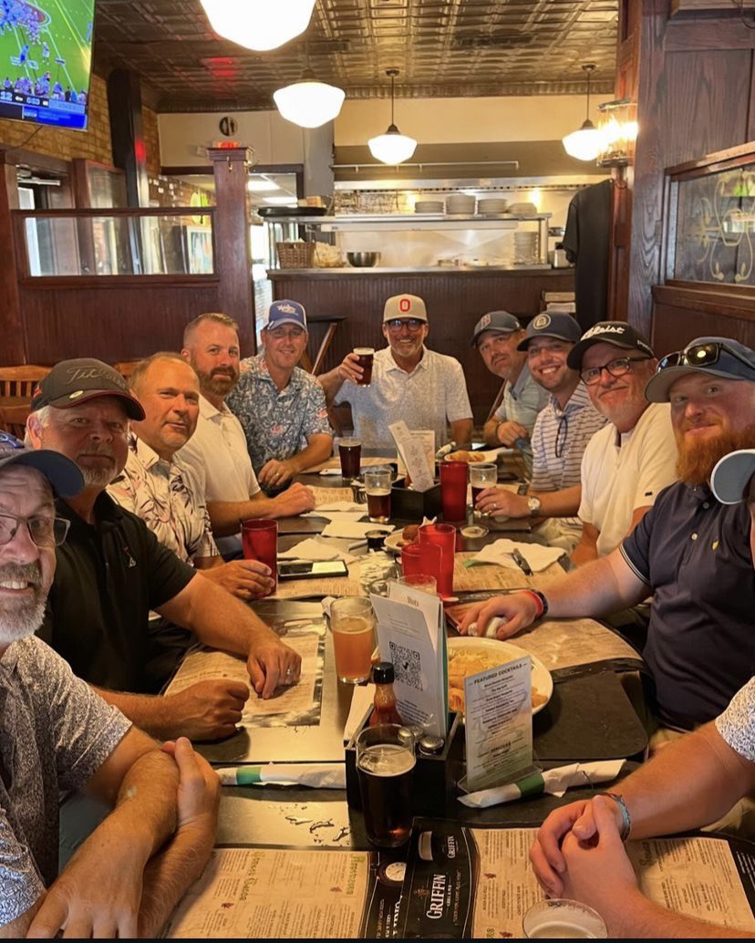 skip_65's tweet photo. Rock Hollow men’s fall golf trip. Played some great courses in Michigan. https://t.co/OLIfGvK3DT