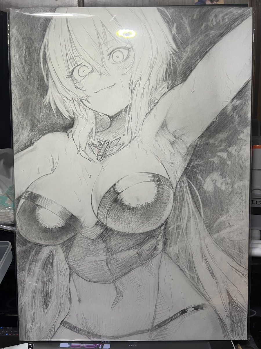 設営完了💪
一点ものはオークション形式で頒布致します!どうぞよしなに! 