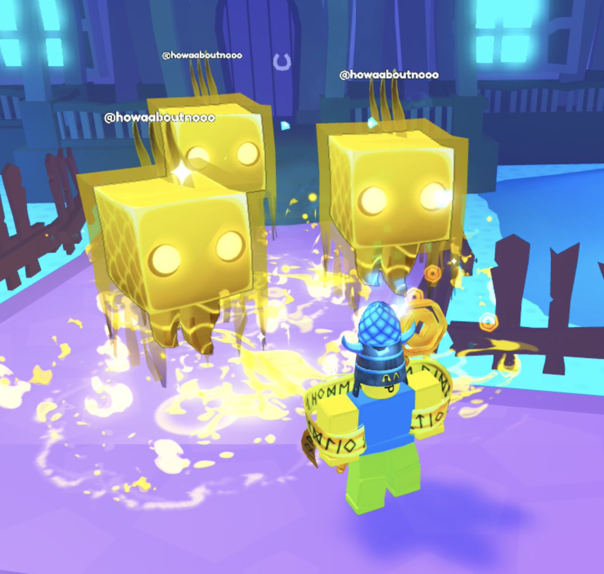 howaaboutnooo's tweet photo. 🎉 DAILY GIVEAWAYS - Day 269 🎉
🔥 3x Golden Huge Abyssal Jellyfish! 🔥

Requirements:
🤝 follow me & @CaptainX_TG 
❤️ & 🔁 like & RT
💬 reply w/ ur username

giveaway ends in 3 days! good luck! 🔥
#PetSimulator99 #PetSim99 #PetSim #PS99 #PetSimulator #PetSimulator99Giveaways