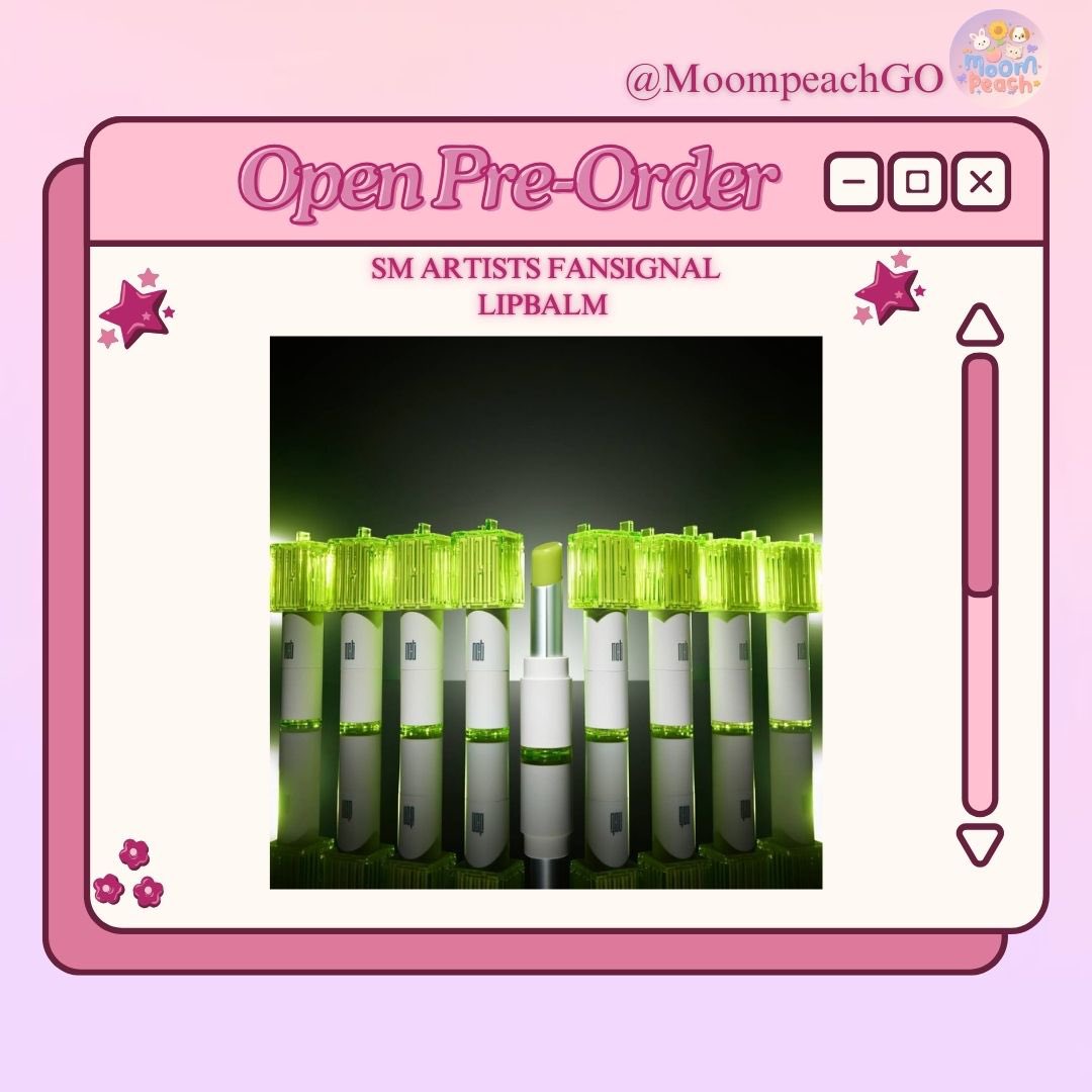 MoompeachGO's tweet photo. [Open Pre-order] SM ARTISTS FANSIGNAL LIPBALM 

💰320k | DP 290k (est 100gr)

✅️pilih grup (NCT, aespa, red velvet)
✅️bersih ina inc shipping tax
✅️grup Line
✅️pelunasan full 🍊
❌️packing

💌DM to Order

📍dom Jaktim https://t.co/WVToEkZg8Z