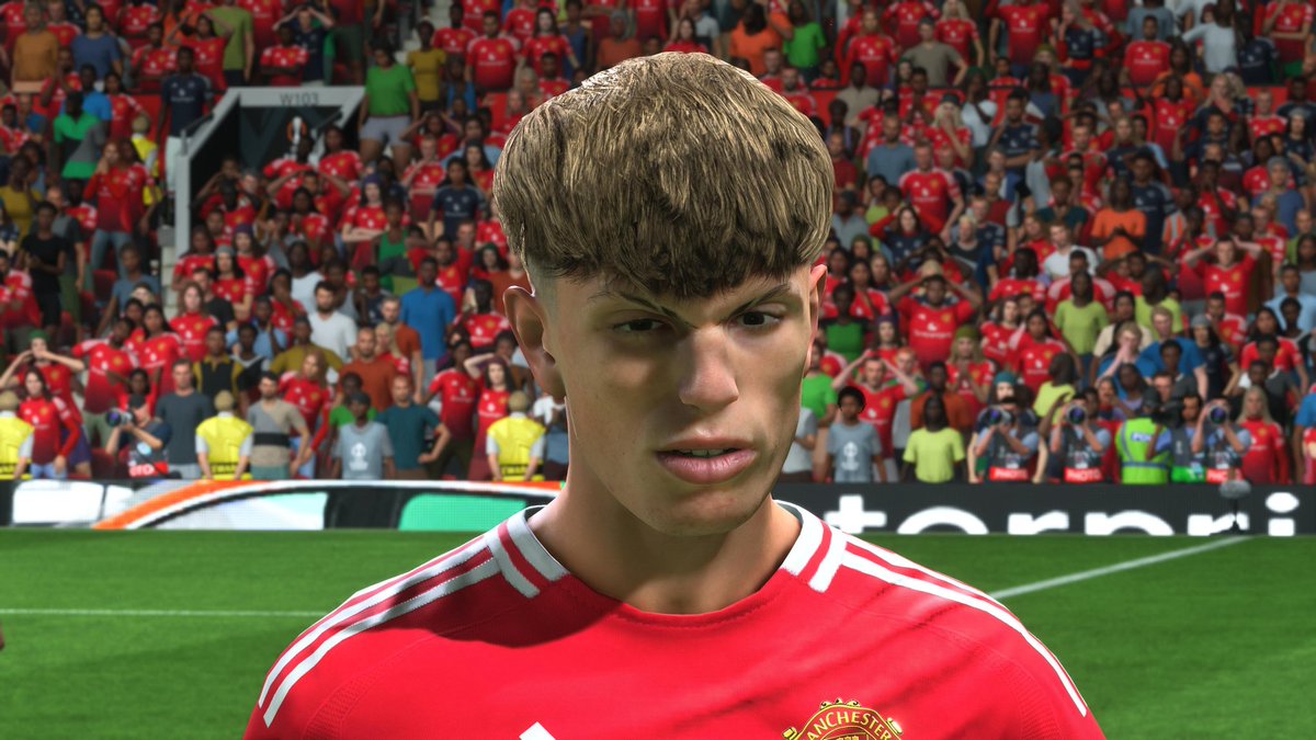 GenericEAFC's tweet photo. Strange that #Garnacho doesn't have Strand Hair!? Hopefully this gets added soon 🙏🏼 #FC25 #FCFaces #FCStarHeads https://t.co/ro7HgP2DPp