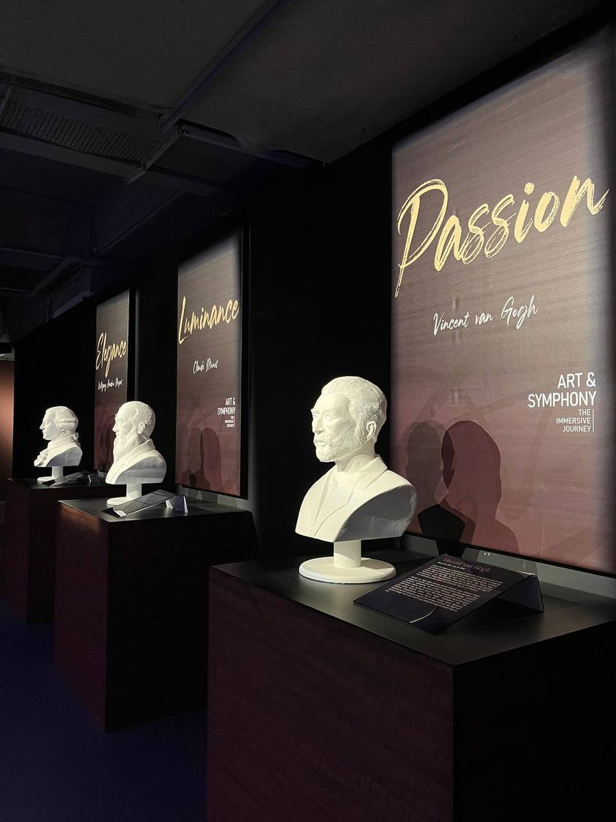 kamaghul's tweet photo. Tarikan terbaru dan menarik di Malaysia  🌌

Kalau minat classical arts and music macam Van Gogh, Beethoven, Mozart &amp; Monet boleh la bawak bestie or pasangan. Sumpah best!

📍Art &amp; Symphony — The Immersive Journey Exhibition https://t.co/it1GbNVoWp