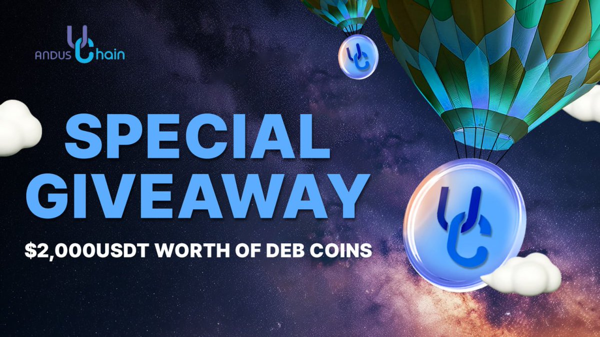 AndUS Gleam Event Second

Event Link:gleam.io/ks72K/andus-de…

Total Prizes: 2,000 USDT

Don't miss out on the second Gleam event either! Trust in your luck and join us.