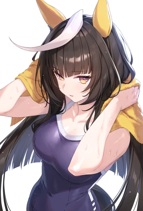 黒髪美人なライトオ#ウマ娘 