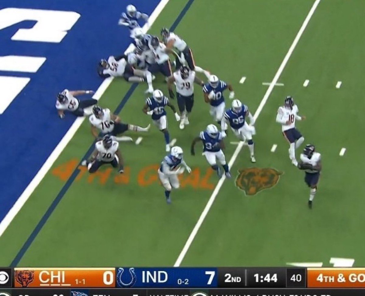 NFLMemes's tweet photo. Ladies and gentlemen, the Chicago Bears offensive line.. https://t.co/ZLfwfbrPUI