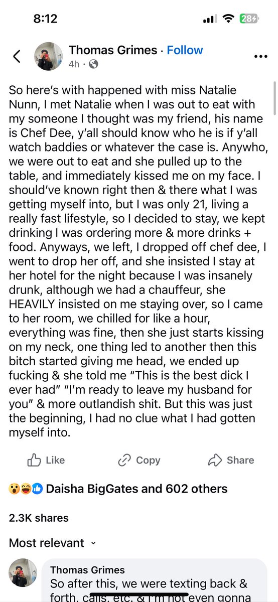 SweetNaniiii's tweet image. YALL NEED TO GET ON FACEBOOK !! AND GO LOOK AT THE COMMETS ABOUT NATALIE NUNN OMGGG