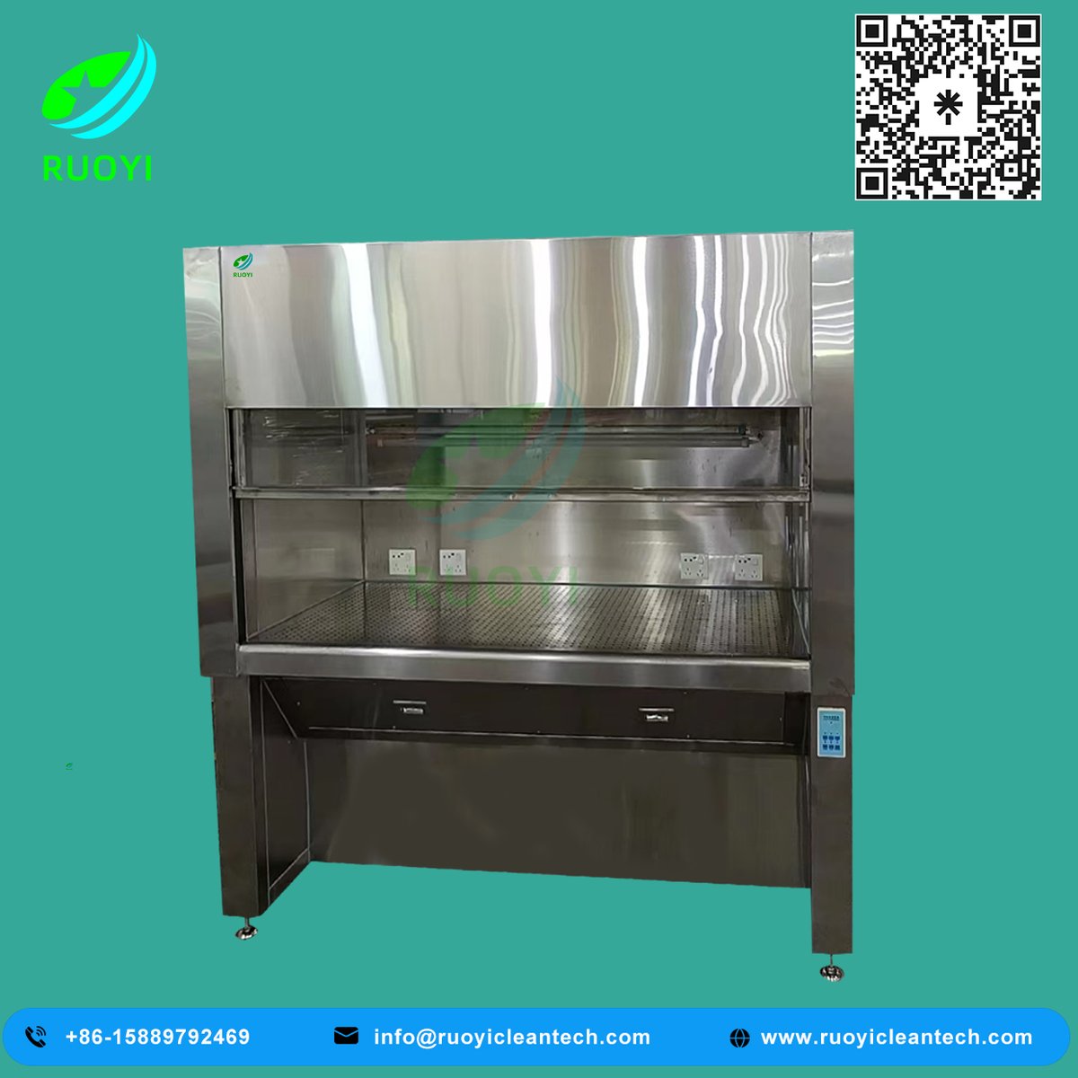 ruoyicleantech's tweet photo. Laminar flow cabinet(Clean bench) #ruoyicleantech #laminarflowcabinet #cleanbench #laboratory #pharmaceutics #pharmaceuticalsciences #cleanrooms #cleanroomtechnology #class100 #GMP https://t.co/CECYV5TKGk