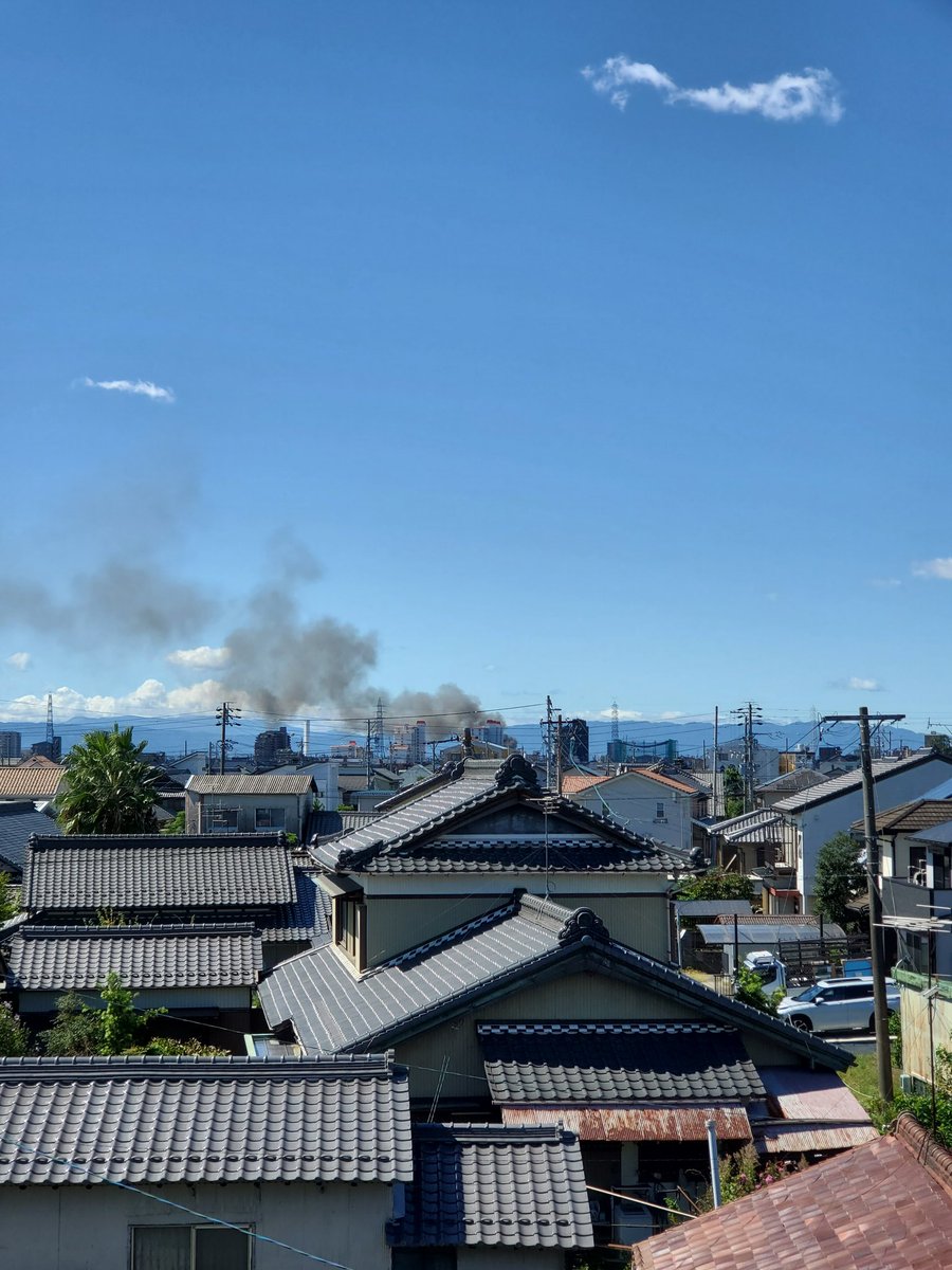 enengihaha's tweet photo. 北名古屋市　火事　火災
西春方面か
風がやや強いため気になる https://t.co/0f97epWm4J