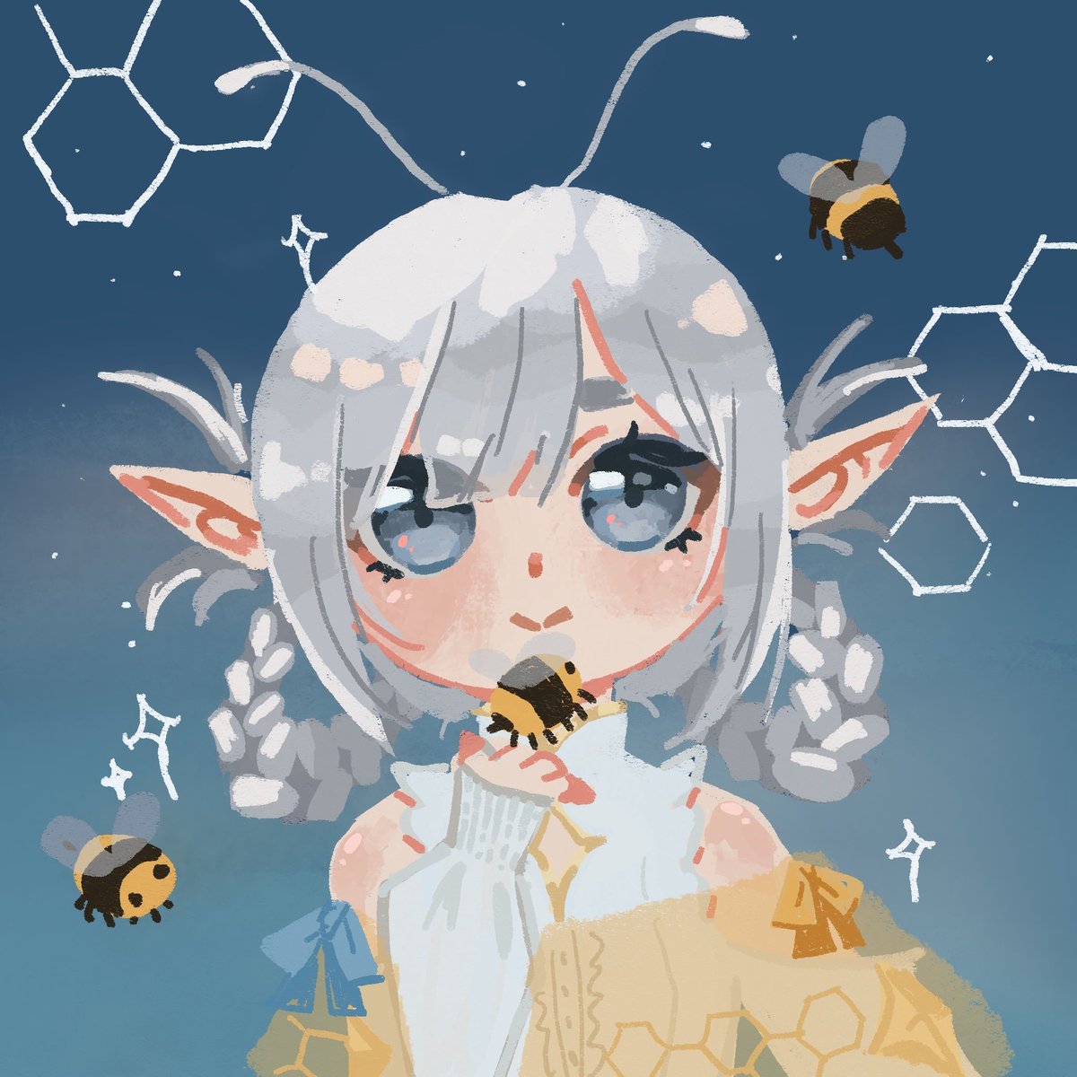 GUYS GUYS I GOT SOMEWHAT FIRST FANART :D making it my pfp BEC ITS FKING GOATED <3

Artist: <a href="/aezylhazel/">Aezyl Hazelwood</a> (support ur artists rahhh >:3)