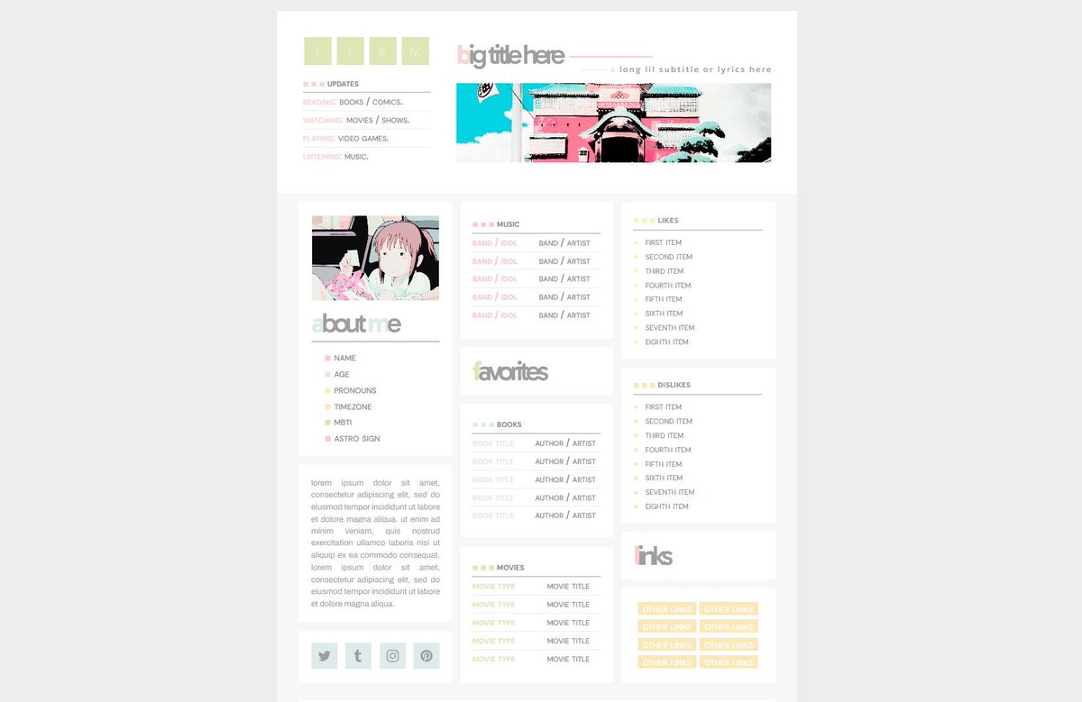 suncarrd's tweet photo. CARRD TEMPLATE : one summer day ☀️
FREE PERSONAL TEMPLATE
non - pro friendly!
more info! ↓ https://t.co/BfAYZaTW3s