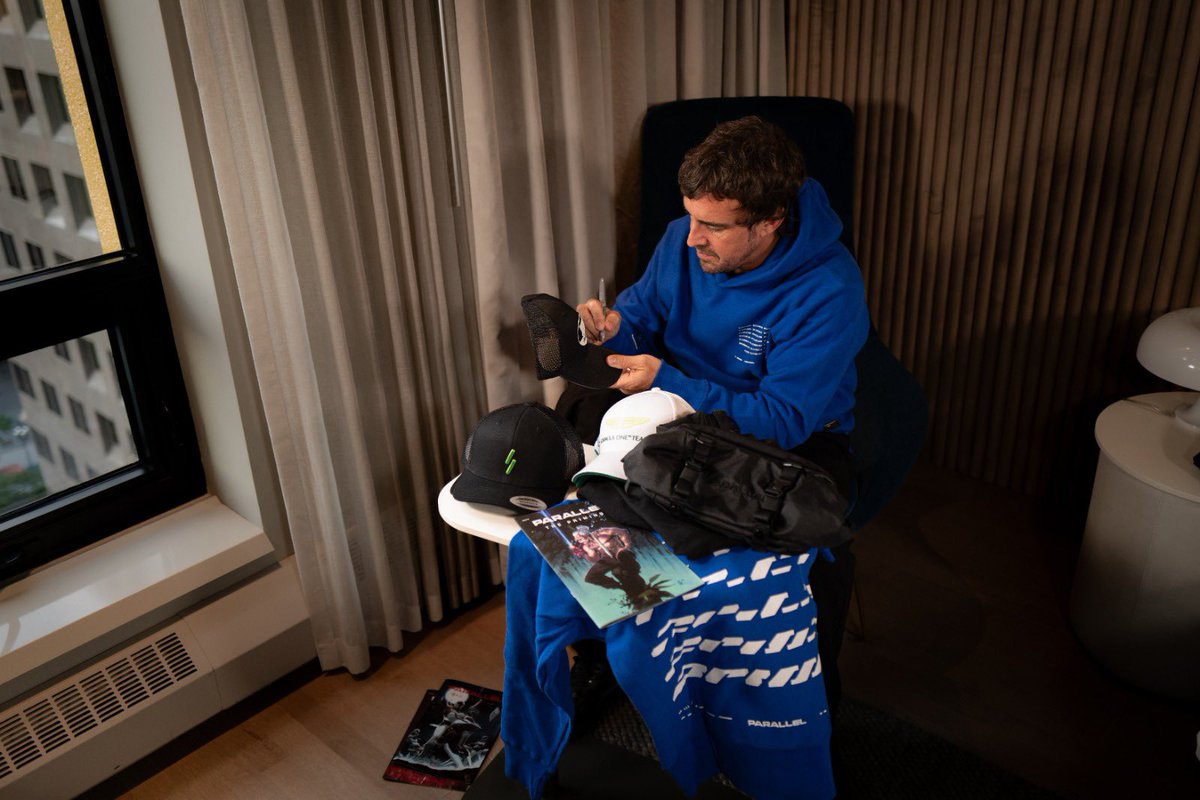 alo_oficial's tweet image. I’m teaming up with the incredible team at Parallel for an exclusive giveaway. One lucky winner will win a special crate with Parallel and F1 merchandise signed by me. To enter here’s what you need to do:
•Follow @ParallelTCG
•Follow @alo_oficial
•Reply to this tweet and tag…