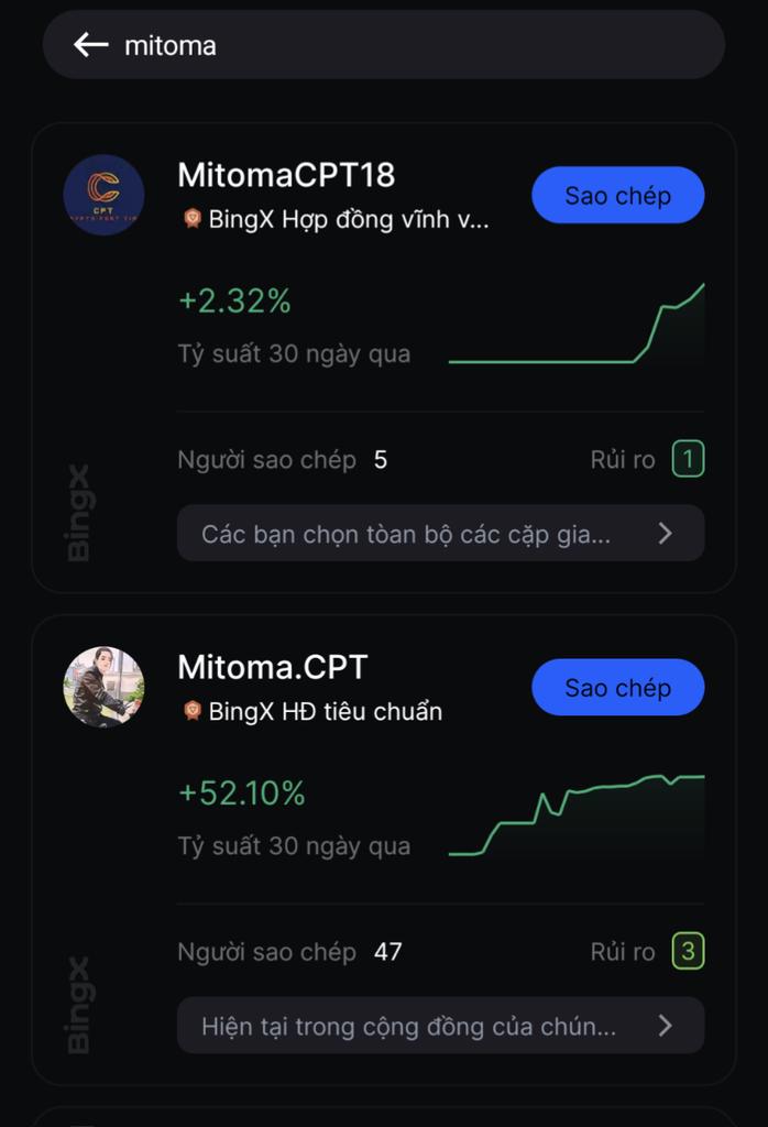 CryptoPartTimeX's tweet photo. Hiện nay hiệu suất của giao dịch viên Mitoma rất ổn định, an toàn cao. Anh chị em sao chép giao dịch để kiếm thêm bát cháo tại đây nhé:

Mitomacpt18 https://t.co/6T9NmG7rrl
Mitoma.cpt  https://t.co/CTwkc6d8b7 https://t.co/YYjquHw9SA