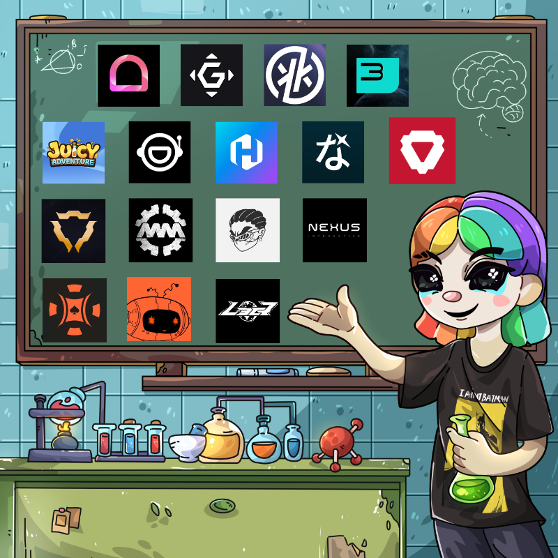 FREE Mint Watchlist

Row 1
<a href="/todaythegame/">TODAY - WE HAVE REBRANDED</a>
<a href="/gomblegames/">Gomble Games</a> 
<a href="/jungle_xyz/">Jungle</a> 
<a href="/Space3_gg/">Space3</a> 
<a href="/moonraygame/">Iltar Engine</a> 
Row 2
<a href="/juicy_adventure/">Juicy Adventure 🍇 on Base 🟦</a> 
<a href="/oncreator_/">Creator</a>
<a href="/UHTofficial/">Universal Health Token</a> 
<a href="/SkyCastleAI/">SkyCastle</a> 
<a href="/Domenation_Game/">Domenation</a> 
Row 3
@PlayTimefront 
<a href="/OMMGamesLtd/">OMM Games</a> 
<a href="/Stxners/">Stoners</a> 
@Nexus_NXI 
Row 4
@OhPlayOfficial 
@fractaldroid