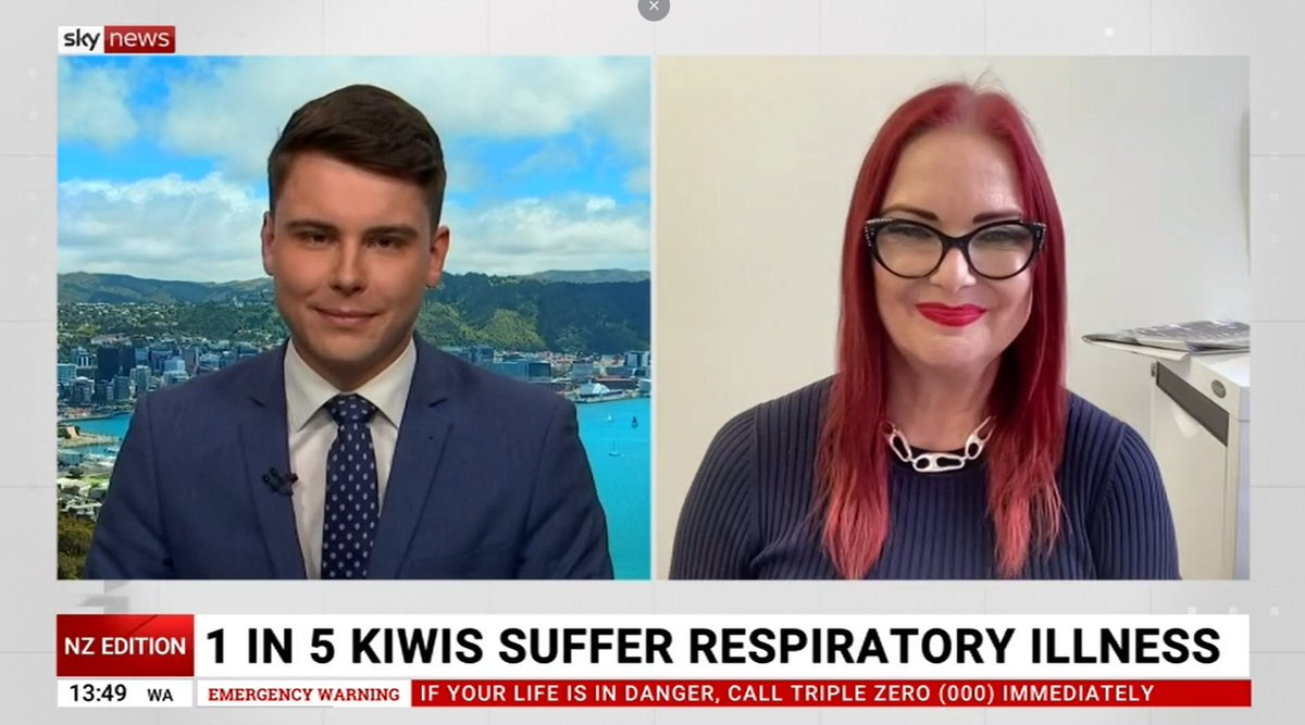 Jack_Nyhof's tweet photo. New data reveals a 40% jump in respiratory illness across NZ in just 3 years. That means 1 in 5 Kiwis now suffer from asthma or lung disease. Mould in homes is a contributing factor.
Letitia Harding from NZ's @AsthmaFndation joined me on #NZEdition.
#nzpol @SkyNewsAust https://t.co/NGs1nY9X6X