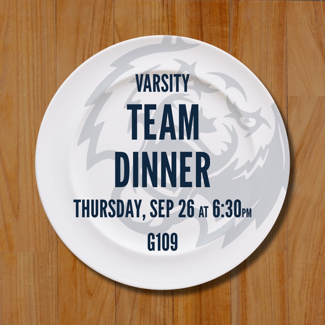 stpfootballbc's tweet image. VARSITY Team Dinner | Thursday, September 26 | 6:30 PM in G109 | Join us for our parent supported team dinner this Thursday at SPHS! 🐅🏈🍽️

🗓️ Thursday, September 26
🕡 6:30 PM
📍 Athletic Wing Room G109

#WEEKFIVE #VarsityTeamDinner #POINTFootball