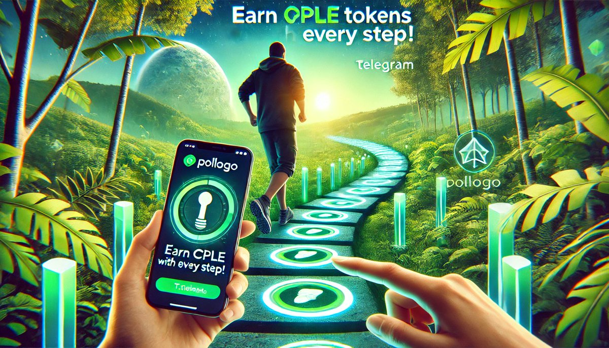 PolloGoWorld's tweet photo. πΆββοΈ Earn while you walk! With PolloGo, every step counts towards earning CPLE tokens. Stay healthy, go green, and get rewarded! πΏπ Start your journey today and join our community: https://t.co/bDmgzB7L3F #web3game #PolloGo #CPLE #GreenLifestyle #Ton #BTC #Blockchain https://t.co/oiq9Vl8LMu