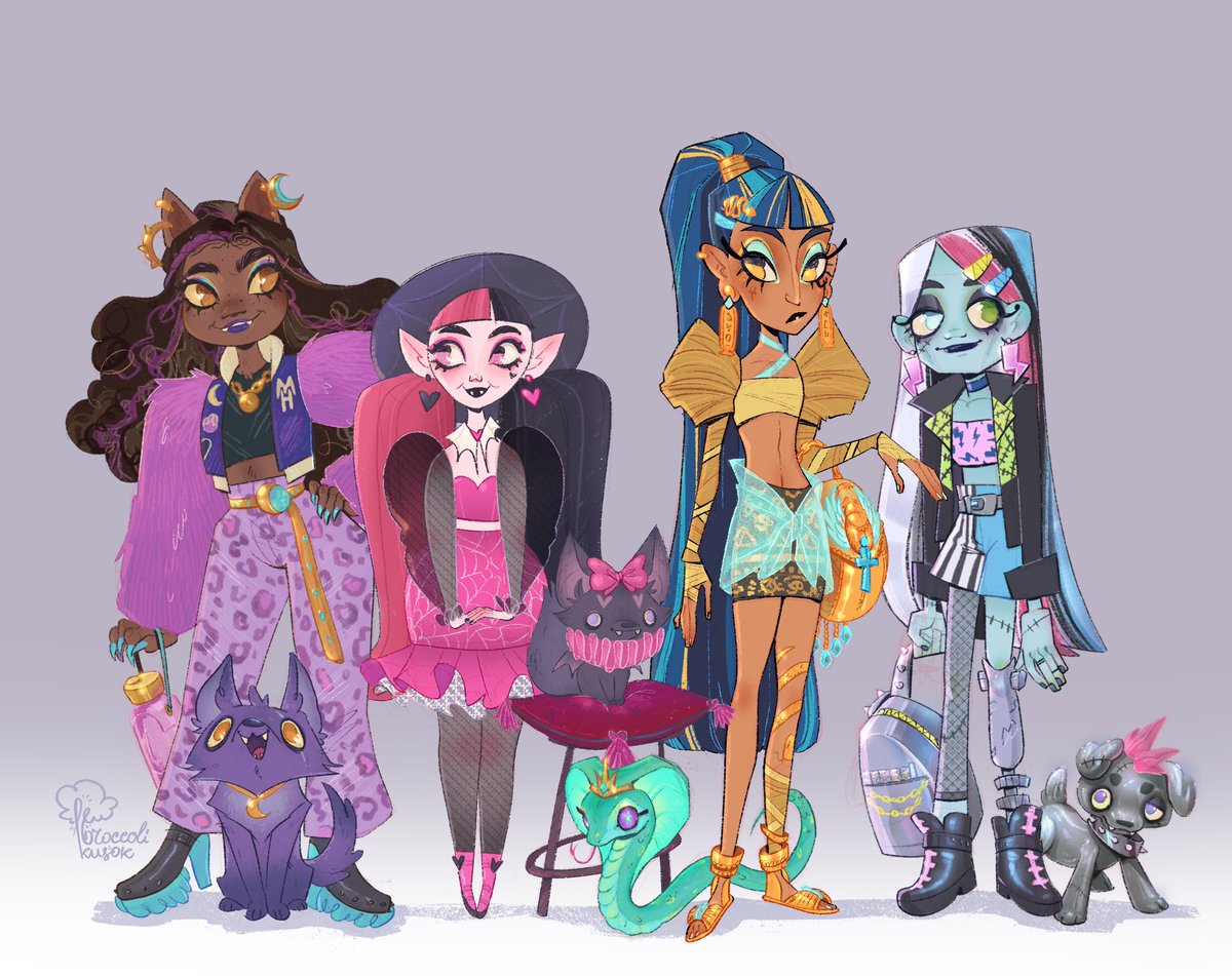 broccolikusok's tweet photo. All the core girls 2gether 🥹
#monsterhigh #g3 https://t.co/XtUWvc8q6O