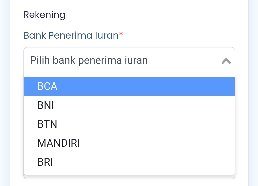 bijipinus123's tweet photo. @BPJSKesehatanRI Pendaftaran apakah tidak bisa menggunakan selain bank ini? @BPJSKesehatanRI https://t.co/bfhrM0KdXE