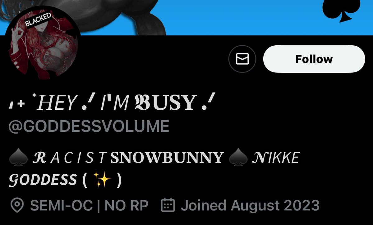 RP_Sins's tweet photo. >No RP

Then what the hell is your account? 

+1 Sin https://t.co/L4jxhlztCu