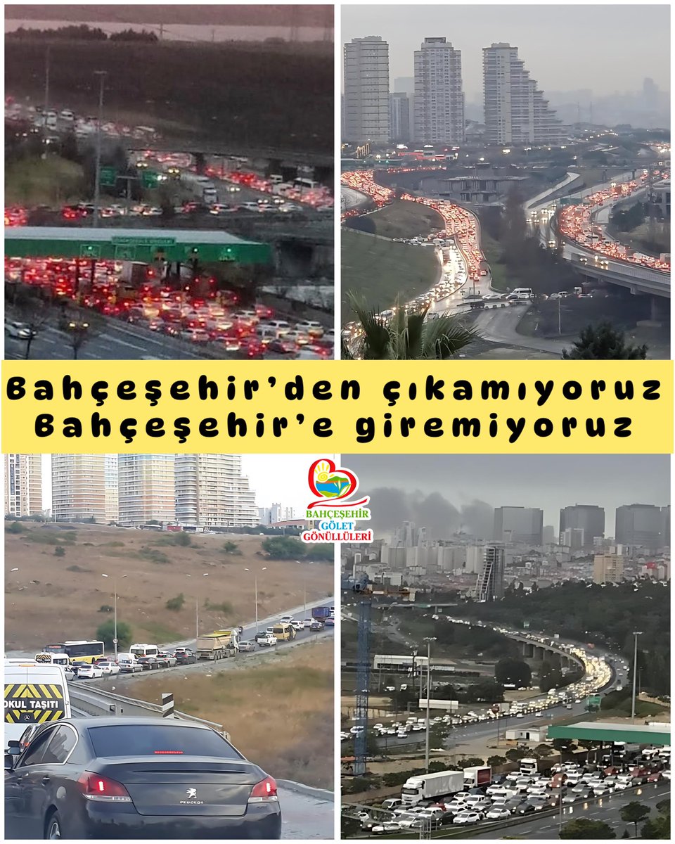 Bahceshr_Golet's tweet photo. Bahçeşehir’den çıkamıyoruz
Bahçeşehir’e giremiyoruz

Ülkeyi, İstanbul’u, Bahçeşehir’i yönetenler 25 yıldır;
-GİŞELERİ KALDIRACAKTI
-METRO GETİRECEKTİ
-MARMARAY SEFERLERİNİ ARTTIRACAKTI
25 Yılda çözüm yerine trafiği daha da KAOSA SOKTULAR @UABakanligi @istanbulbld @Basaksehir_Bld https://t.co/qvEXOPbijd