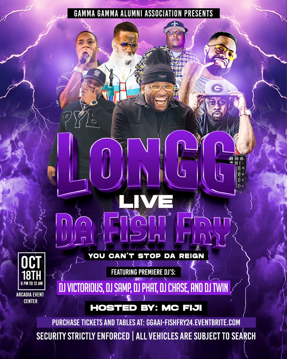 ITS UP FOR GRAMBLING HOMECOMING WE GOING IN AGAIN AT THE QUE FISH FRY....
#GramFam
#GramblingHOCO2024
#HellBabyWeGrambling
#WhyNotGrambling
#GoDjsLa
#GoDjsGlobal