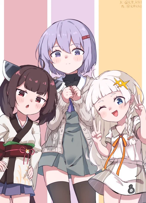 (再掲)いっぱい人を描いてるやつは今でも自信作です 