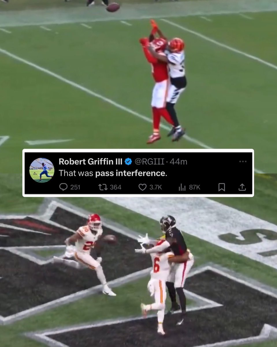 brgridiron's tweet photo. Is it time to bring back pass interference review? 🤔 https://t.co/gCUQTl26wn