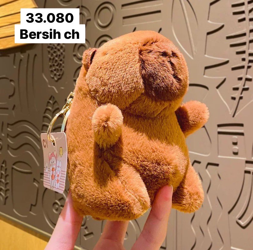 aerahea's tweet photo. •OPEN KEYCHAIN CAPPYBARA•

•Cappybara: 33.080,-
•Cappybara (kura-kura/stroberi): 
~Satuan: 48.448,-
~Set (bisa sharing): 88.760,-
~Bersih ch

❌TAX AND PACKING INA

#keychain #cappybara https://t.co/si8tV9Dwd9