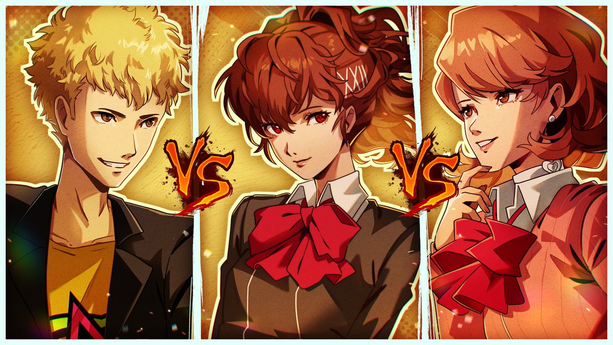 PersonaChampion's tweet image. IT'S SHOWTIME! The rebellious Skull, Leader of S.E.E.S &amp;amp; Pink Argus face off in grand finals! Who will be our third ever Persona Champion? You decide! Vote here: forms.gle/cnHaY4beFzmwBq…