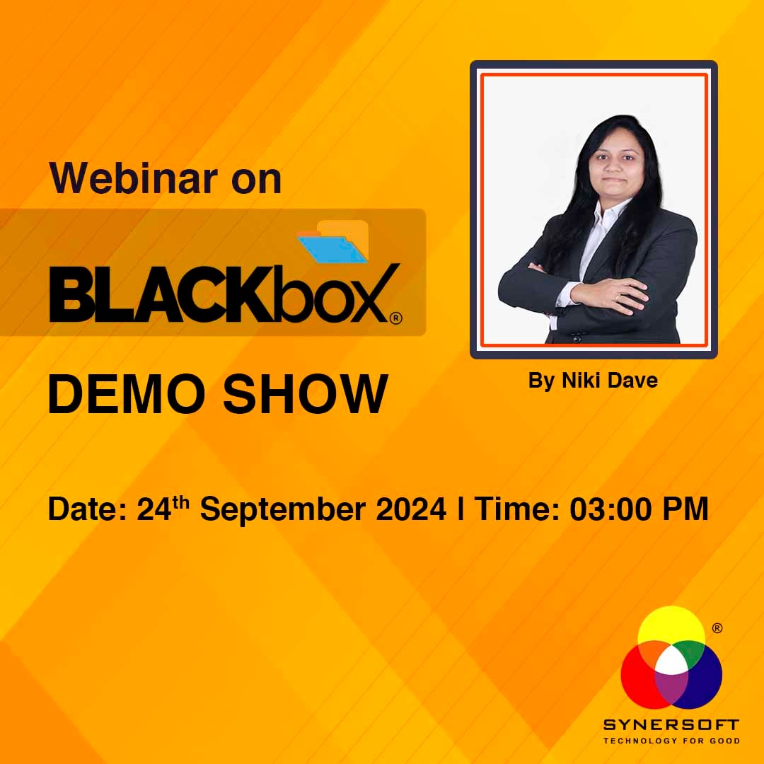 SynersoftTech's tweet image. 🚨 Join our Webinar on Data Loss &amp;amp; Leakage Prevention for MSMEs! 🚨  
Niki Dave demos how BLACKbox centralizes data, secures WFH, and cuts licensing costs.  

🗓️ 24th Sept, 3 PM  
👉 synersoft.in/webinars/24thS…  

#BLACKbox #DataSecurity #MSMESolutions #Webinar #CostEffective