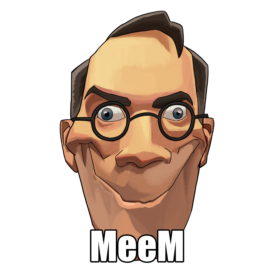 DaTurretsGuy's tweet photo. Okay #TeamFortress2 is doing that thing where it trends on twitter again for some reason so have some blursed artwork https://t.co/DiBjBtQZfT