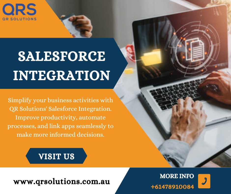 QR_Solutions's tweet image. Use QR Solutions&apos; Salesforce Integration to revolutionize your company! Boost team productivity, automate processes, and integrate your apps seamlessly. Not more tedious labor, only faster progress and wiser choices. Visit Us! shorturl.at/Vhadg
#salesforceintegrationservice